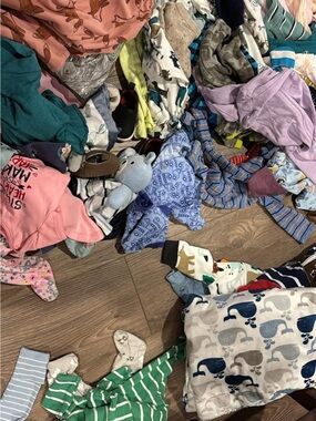 Assorted Baby Clothes Bundle in Mixed Colors